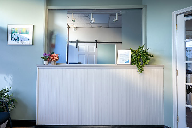 front desk